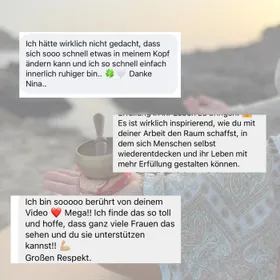 Stimme einer Teilnehmerin 1
