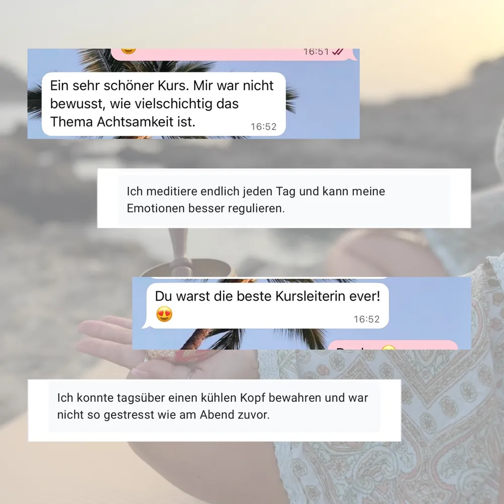 Stimme einer Teilnehmerin 5